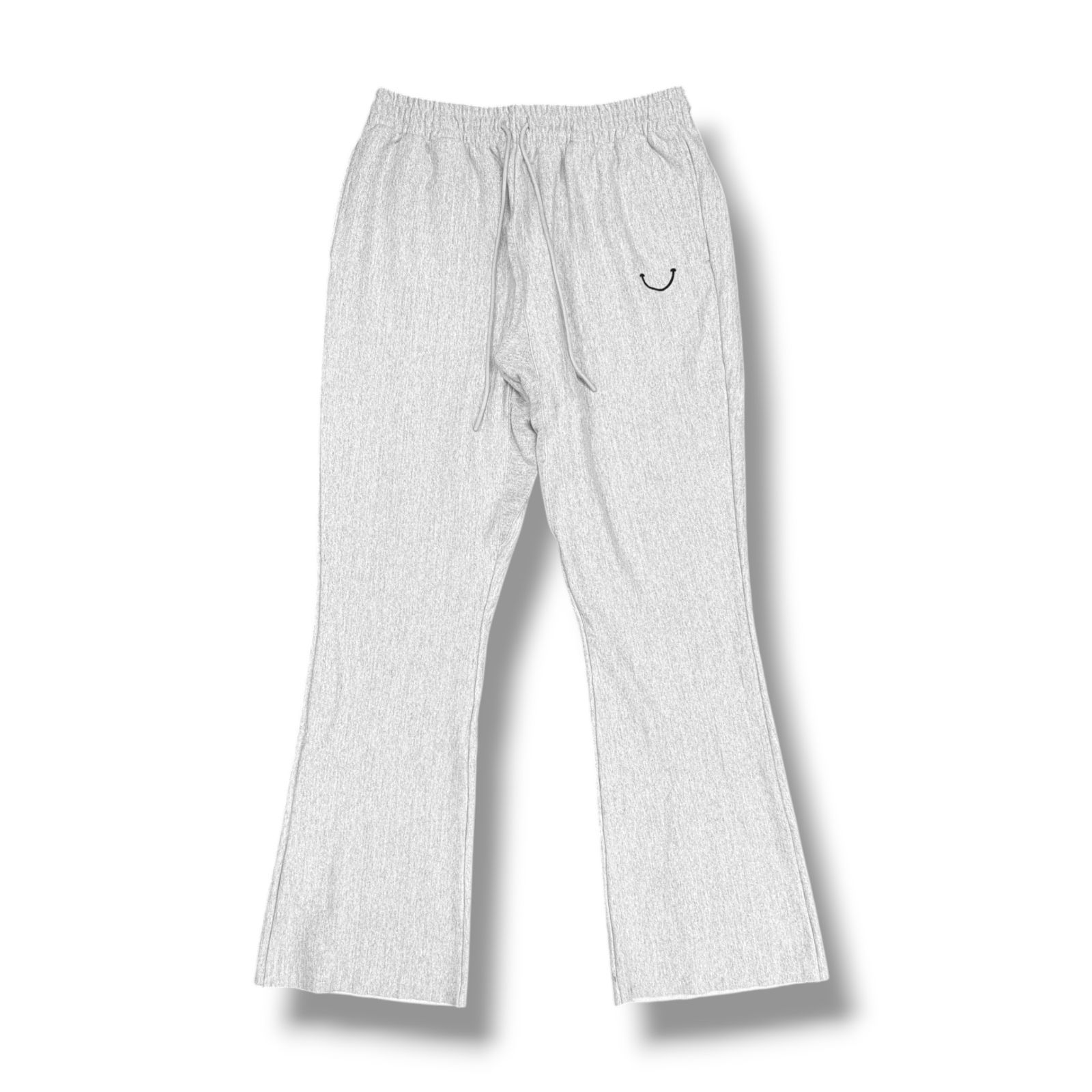 READYMADE 23AW FLARE SWTPNT SMILE GRAY フ スウェット イージーパンツ レディメイド RE-CO-GY-00-00-248 グレー L 2335M3