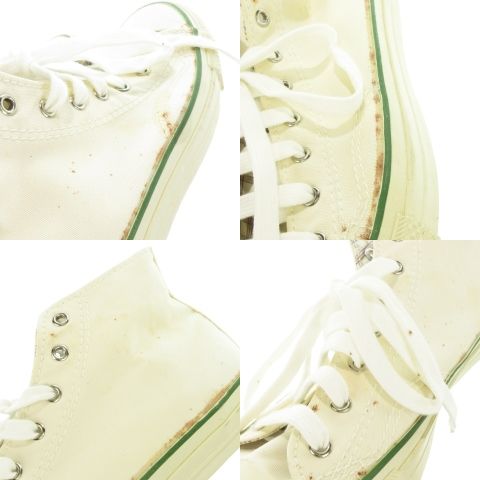 コムデギャルソンオム COMME des GARCONS HOMME 靴 シューズ ハイカットスニーカー レースアップ キャンバス ライン 27.0cm 白 ホワイト AH8 GY99 WWW_SMP1DAWEKUDUS_SCH_ID