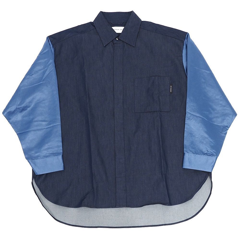 超 MINOTAUR INST. SD OS SHIRTS JACKET シャツジャケット サイズ L ネイビー ミノトール インスト メンズ 5WHA K06106 KOV06