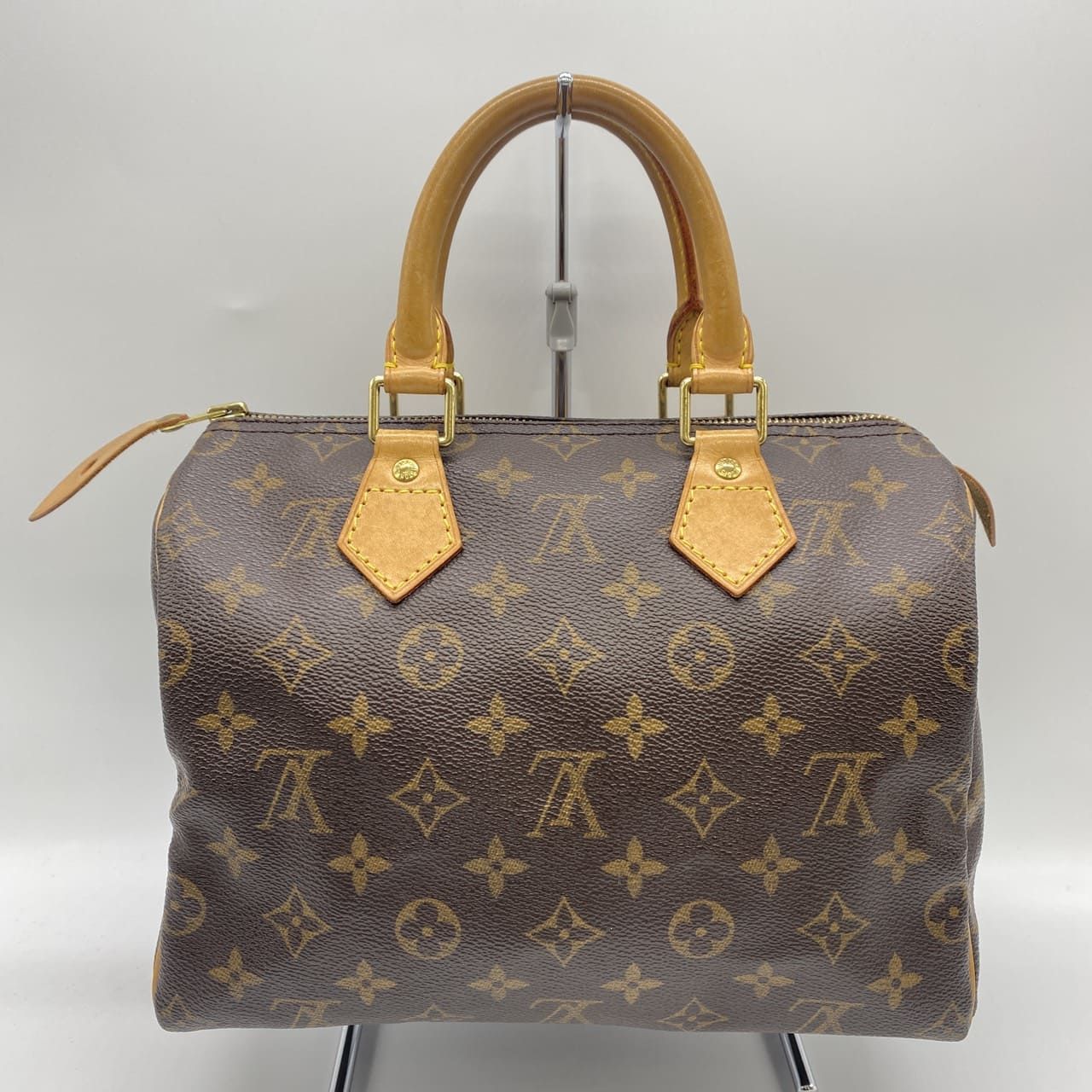 Louis Vuitton ルイ ヴィトン M41528 スピーディ25 ハンドバッグ ミニボストン モノグラム ブラウン メンズ レディース ヴィンテージ ファッション