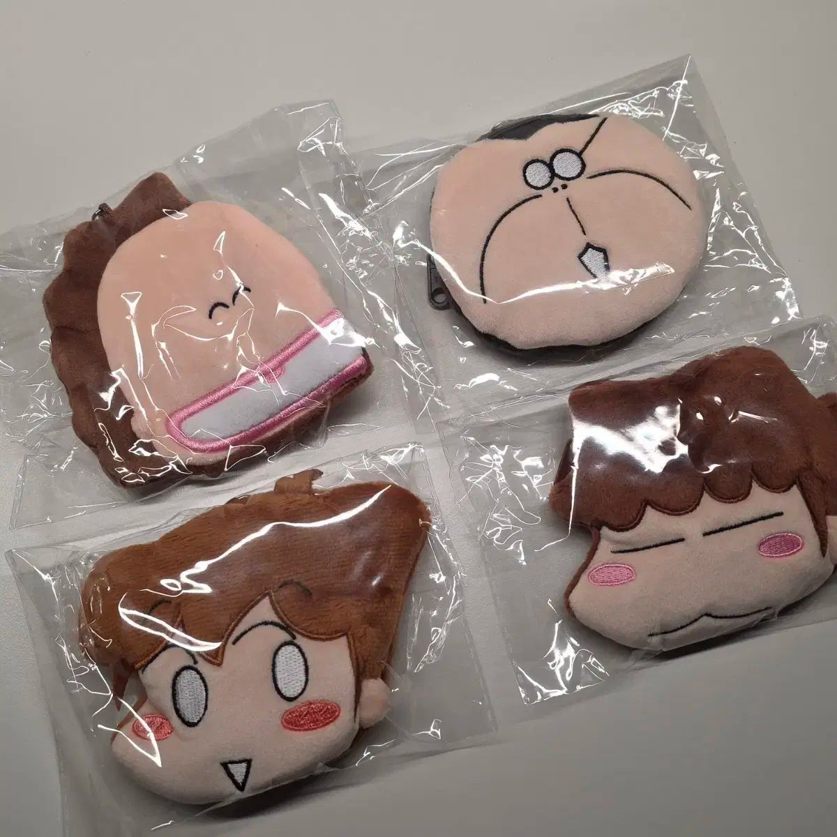 チャアンドパク あたしンち ポーチ キーホルダー 4種