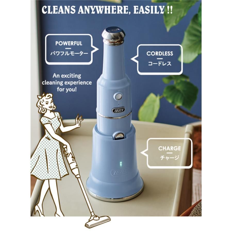 コードレススティッククリーナー コードレスクリーナー ハンディクリーナー 掃除機 新生活 おしゃれ Toffy HW-VC 2