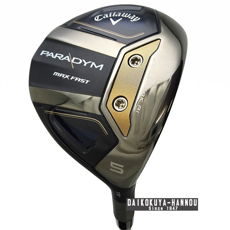 キャロウェイ フェアウェイウッド PARADYM MAX FAST 5W 19°