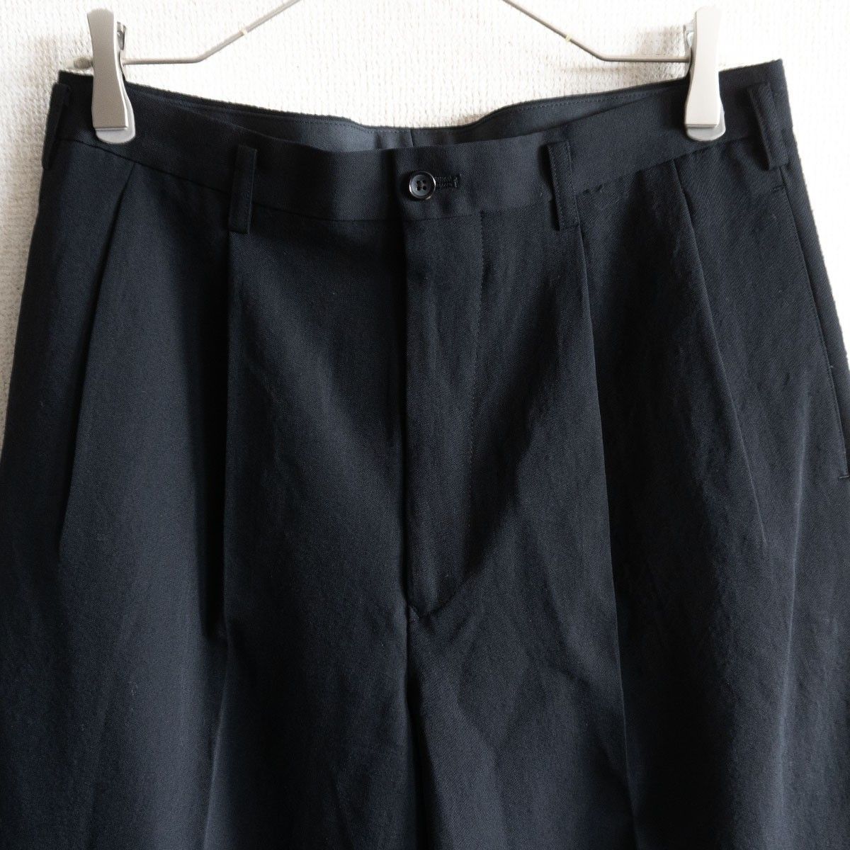 90S/アーカイブ】Y's for men【2タック ワイドテーパード スラックス