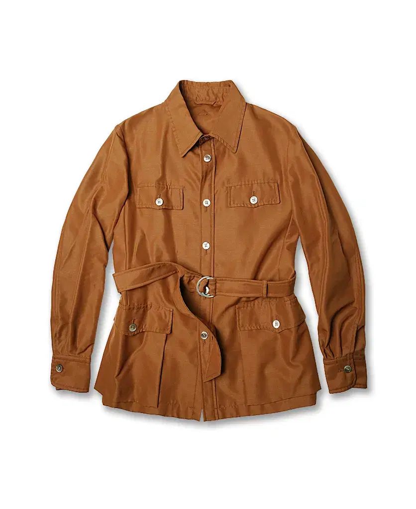 カモフラージュウール メタリック Japanese Classic ベルト付き ジャケット