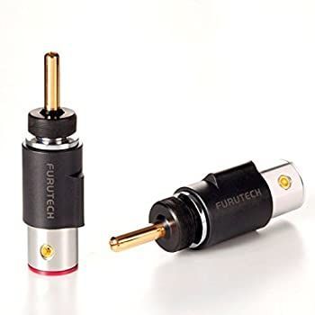 【中古】「非常に良い」Furutech FT-212(G) Hi-Performance Gold-Plated Banana Terminals- Set of 4 [並行輸入品] 中古】Furutech FT-212(G) Hi-Performance Gold-Plated Banana