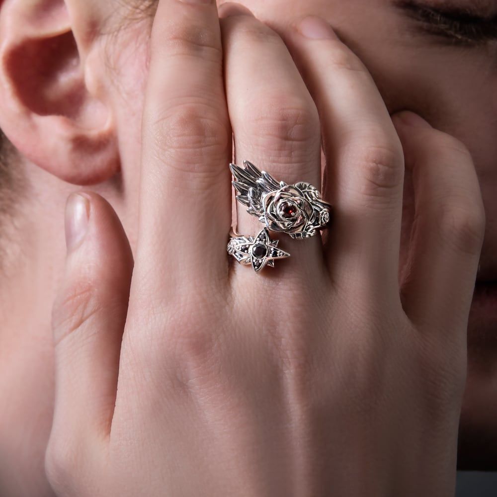 薔薇リング アルテミスキングス シルバーアクセサリー ジュエリーブランド