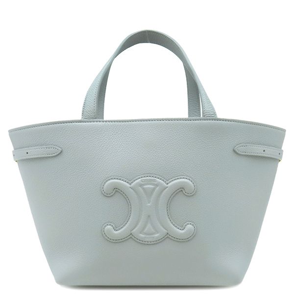 セリーヌ CELINE 2WAYバッグ ミニ カバ アナイス キュイル トリオンフ カーフ ライトクレイ ゴールド金具 ハンドバッグ ショルダー 121743 保存袋