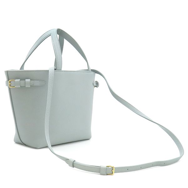 セリーヌ CELINE 2WAYバッグ ミニ カバ アナイス キュイル トリオンフ カーフ ライトクレイ ゴールド金具 ハンドバッグ ショルダー 121743 保存袋