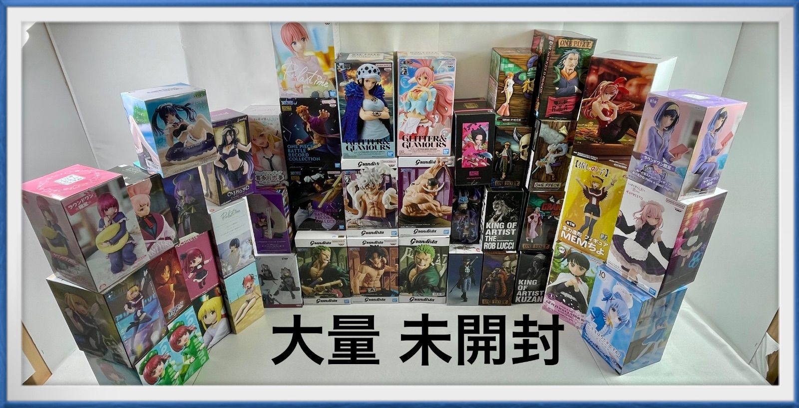A2012 フィギュア 大量 まとめ 未開封品 2個口発送 箱ダメージ品含む ワンピース 美少女系 etc