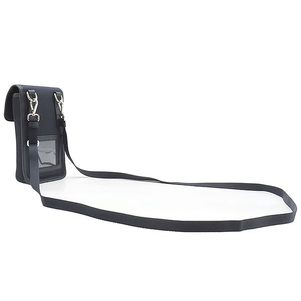 プラダ PRADA ショルダーバッグ Re-Nylon レザー スマホケース ナイロン テスート サフィアーノ ブルー シルバー金具 紺 携帯 フォンケース 2ZH109 箱