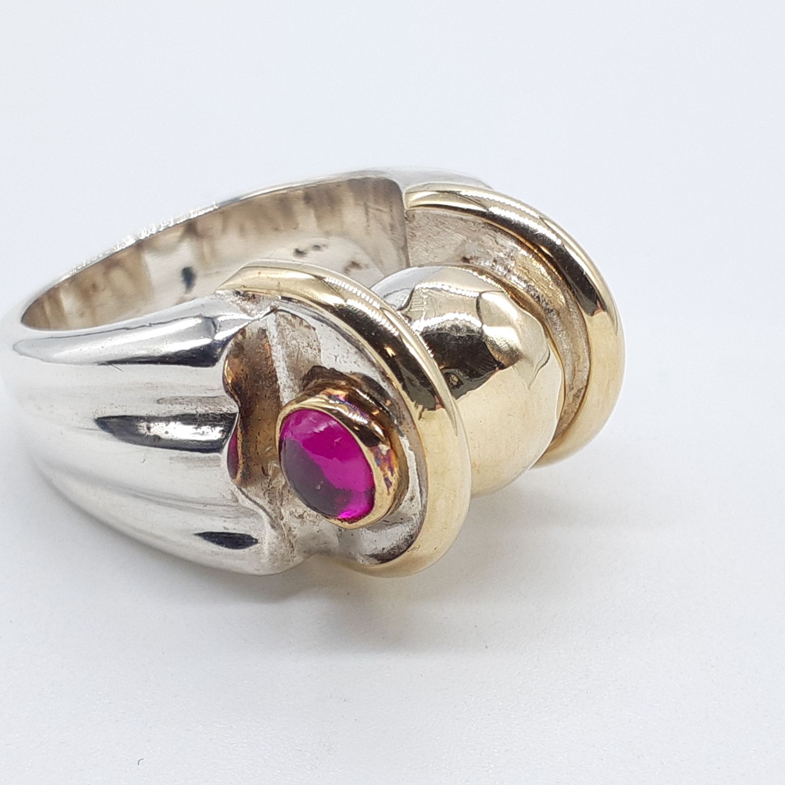 Folli Follie フォリフォリ リング ヴィンテージ SILVER 925 750 K18