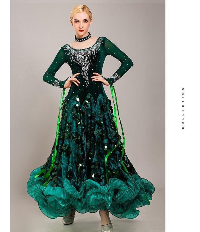 スタンダード 社交ダンス衣装