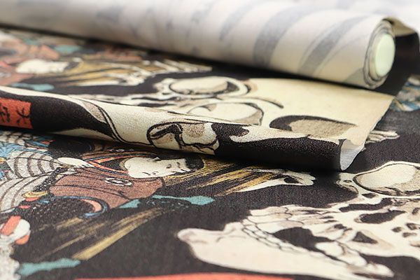 名古屋帯 がしゃどくろ