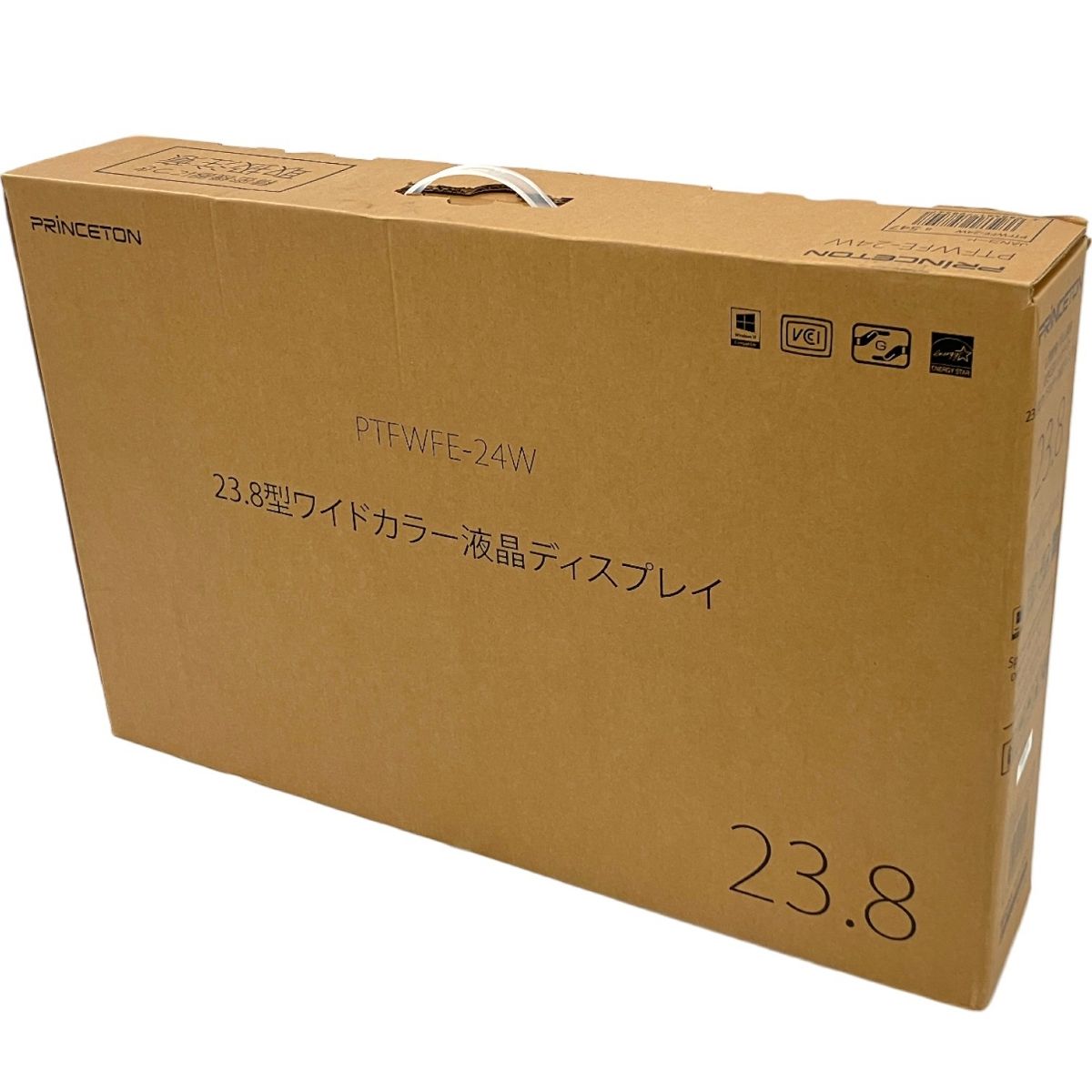 PRINCETON PTFWFE-24W 23.8インチ ホワイト 液晶モニター ディスプレイ 家電 ♥ H10595896