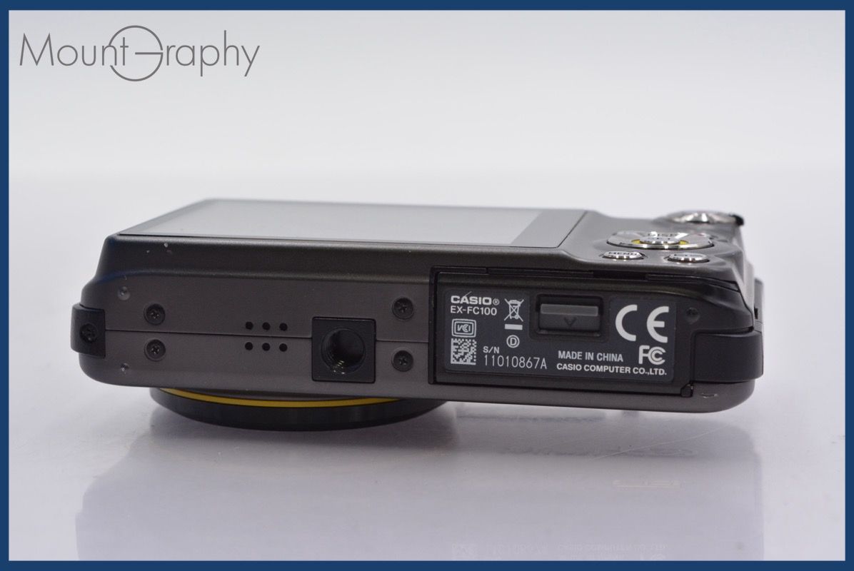 ★良品★ カシオ CASIO EXILIM EX-FC100 5x バッテリー付属 同梱可 #R244 ☆良品☆ カシオ CASIO EXILIM EX-FC100 5x バッテリー付属 同梱可