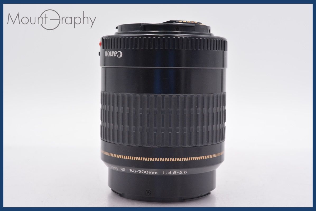  キヤノン Canon EF 80-200 mm F 4.5-5.6 USM 前後キャップ-レンズフィルター付 同梱可 R 254 その他 カメラ