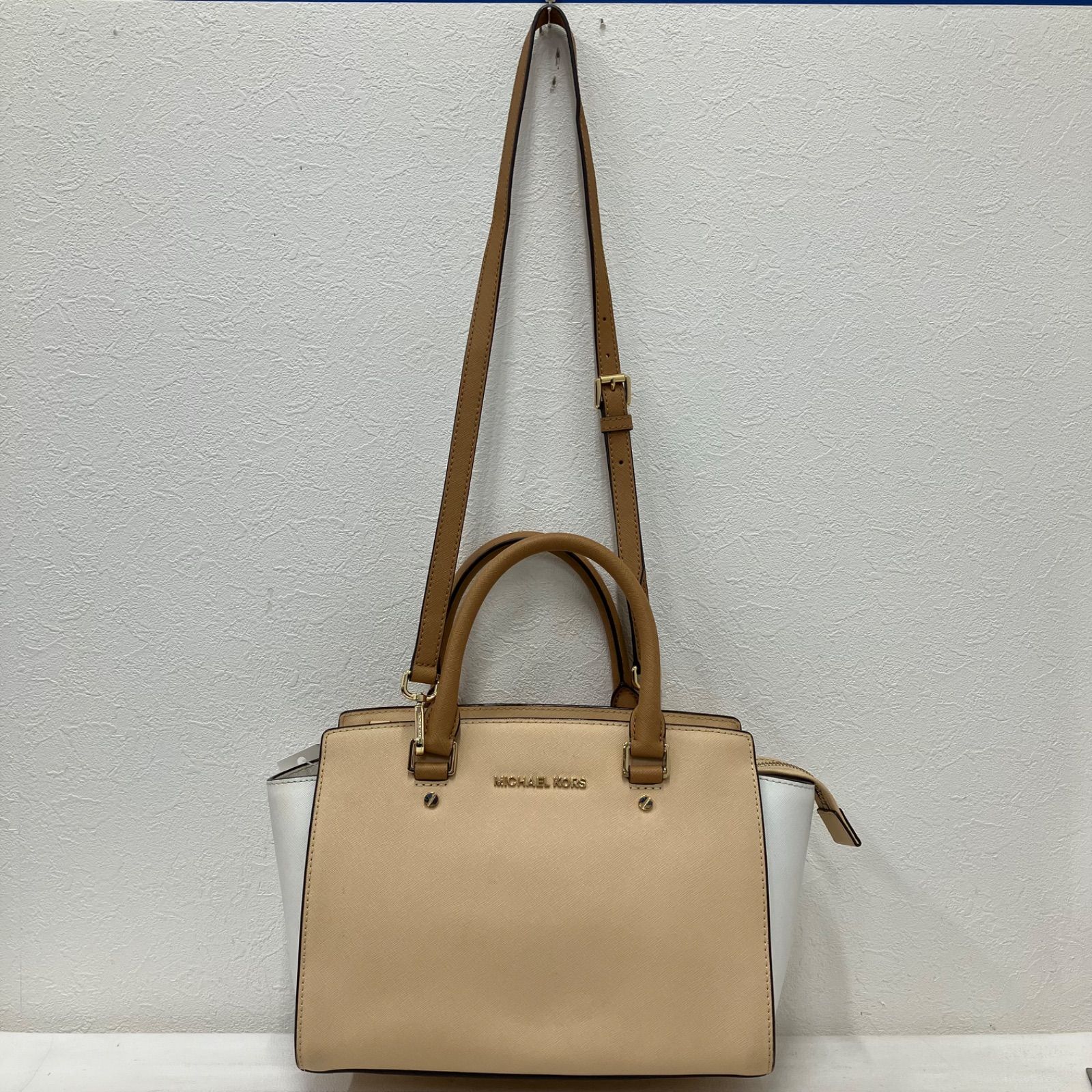 マイケルコース バイカラー ショルダーバッグ MICHAEL KORS マイケル 