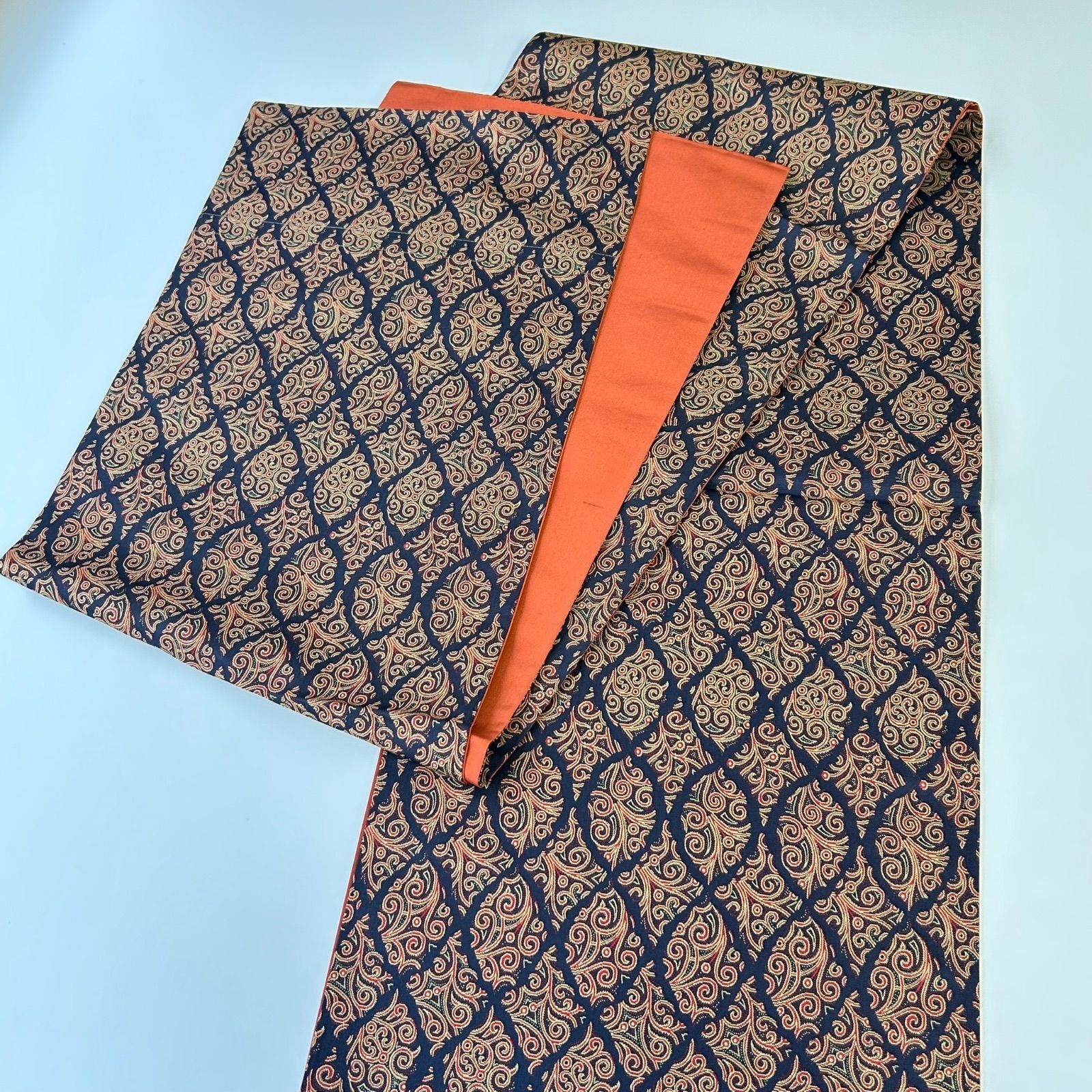 名古屋帯 全通 素敵な織り出し 京袋帯 正絹 着物 MA-797 - メルカリ