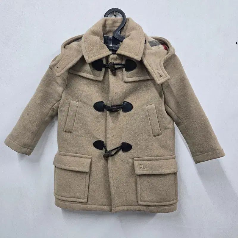 正規品|4Y バーバリー キッズ トグルボタン コート