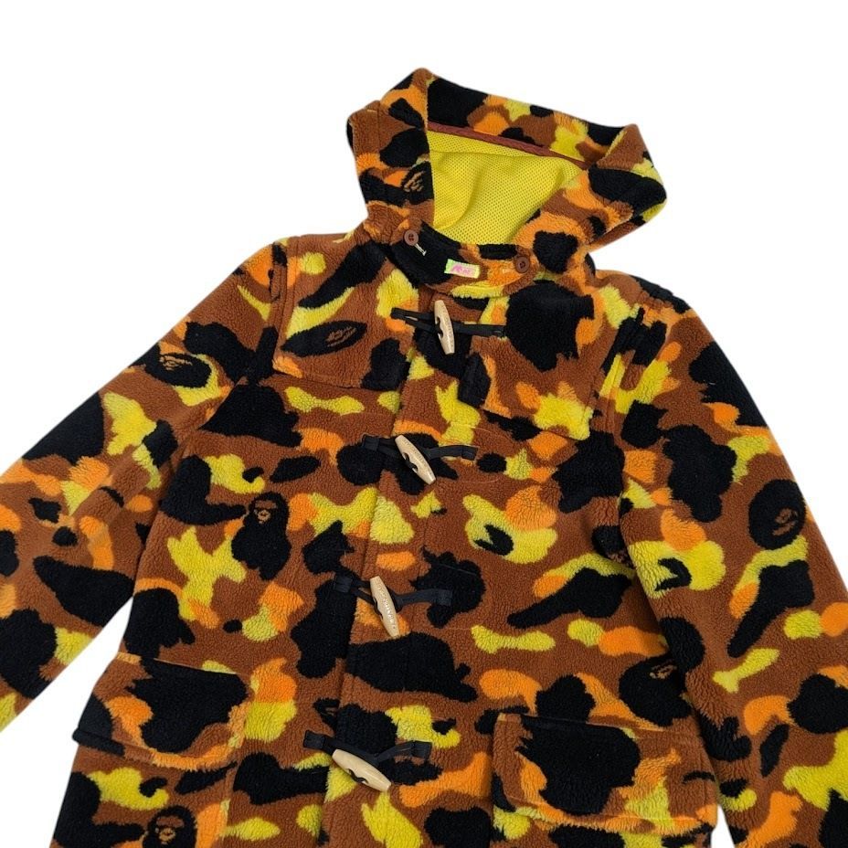 美品 レア 90s エイプ WINDSTOPPERボアフリースダッフルコート 美品