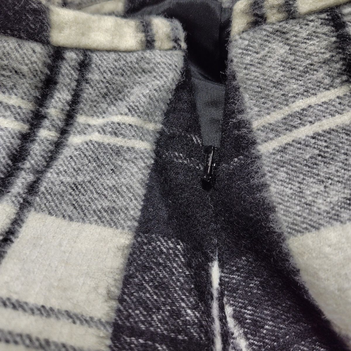 O NEIL OF DUBLIN オニールオブダブリン ロングスカート サイズF38 レディース - アイボリー×黒 チェック柄 GULLKHAN_COM