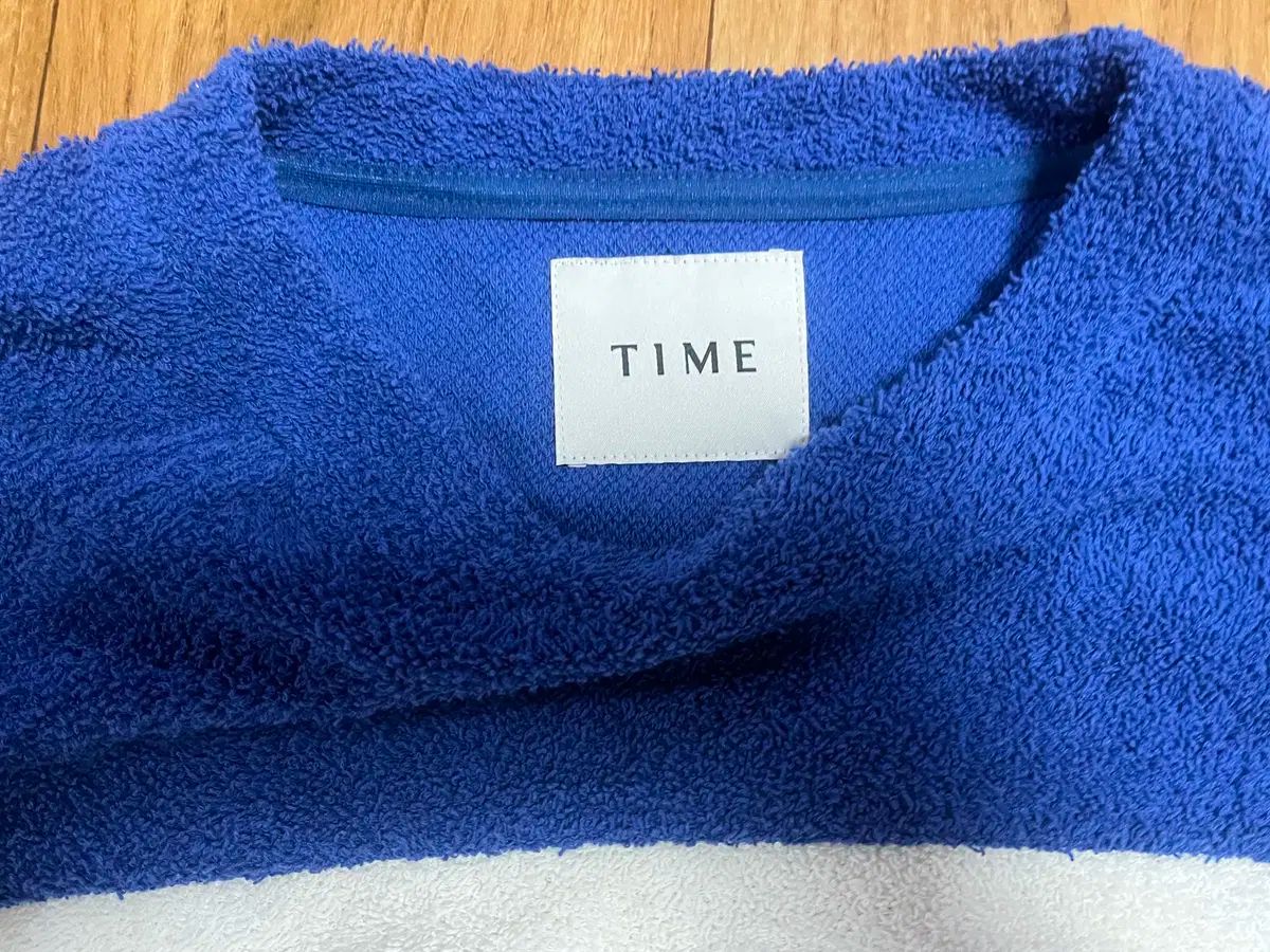 タイムオム ストライプ フレンチテリーニット 100サイズ