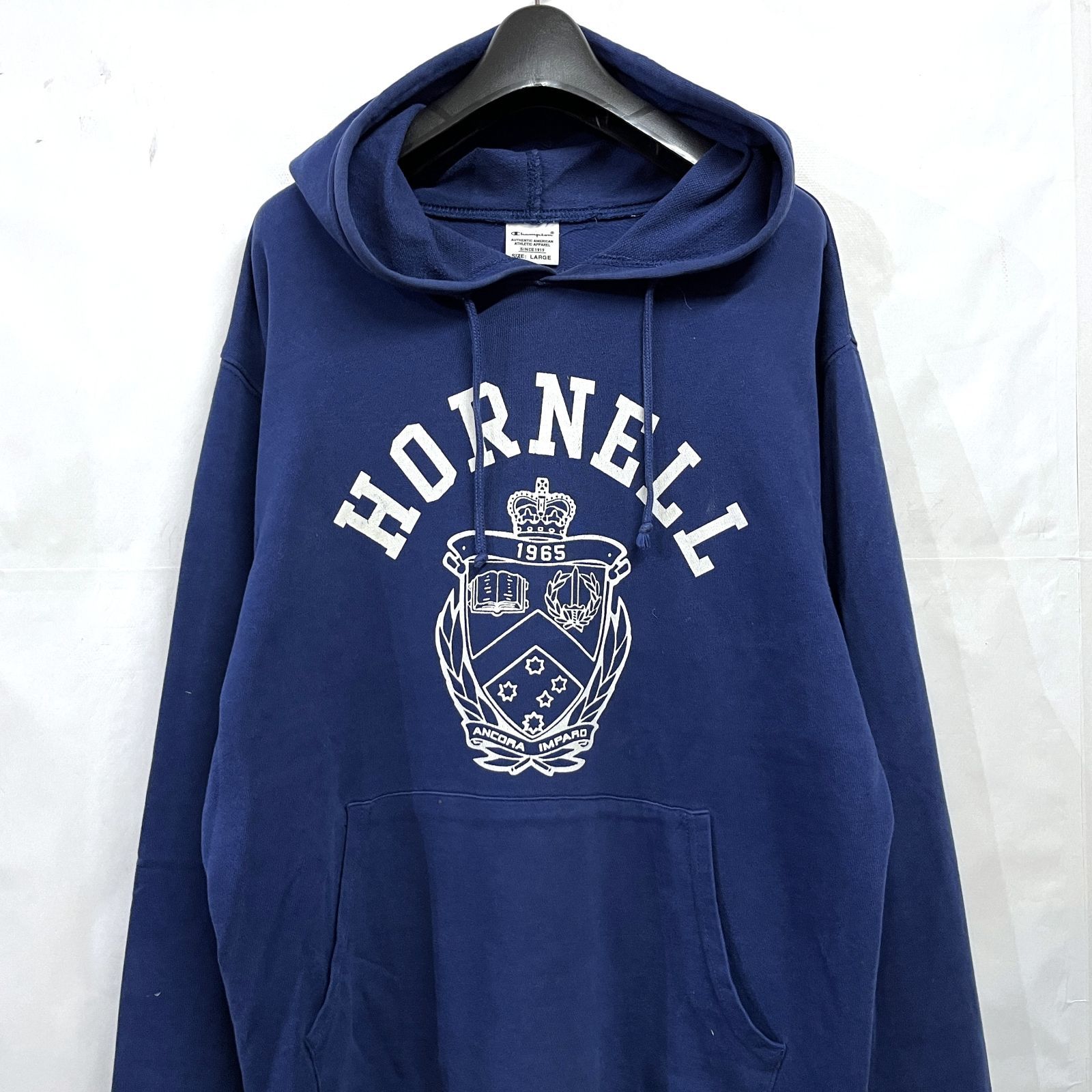90s ヴィンテージ Champion｜チャンピオン HORNELL カレッジ スウェットパーカー