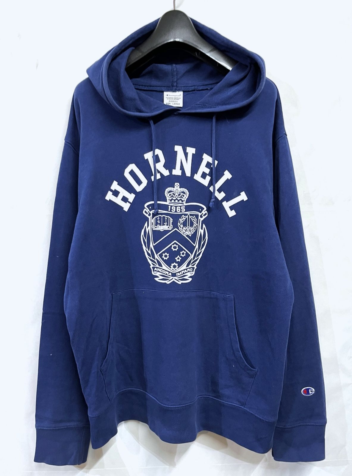 90s ヴィンテージ Champion|チャンピオン HORNELL カレッジ スウェットパーカー