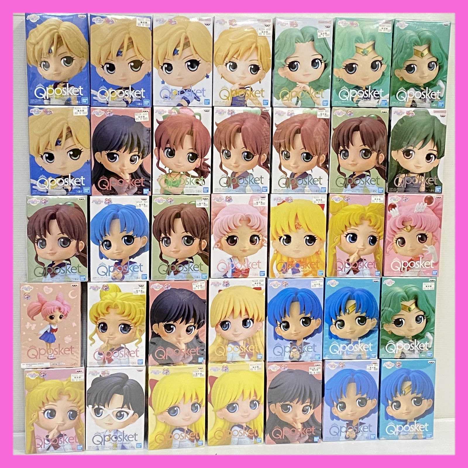 Qposket セーラームーン フィギュア まとめ 箱ダメージ品含む smbfig092003