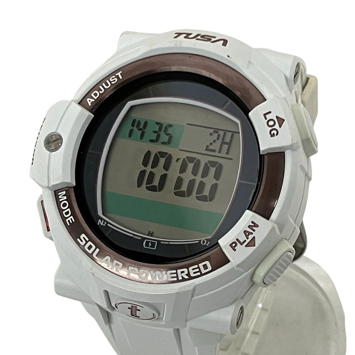 TUSA ダイブコンピュータ IQ1204 WPG ソーラー充電システム 通電 ボタン操作 済み ジャンク T10572782