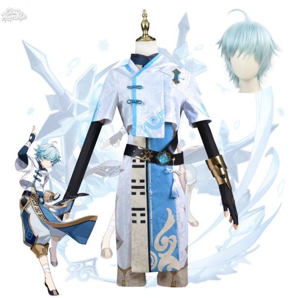 原神 重雲 コスプレ衣装 フルセット