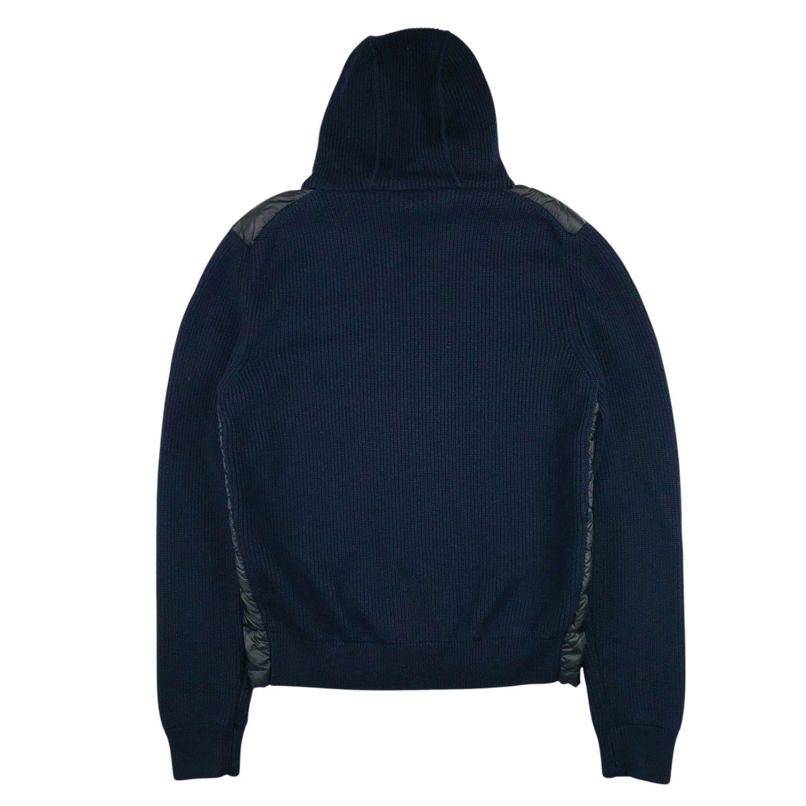 MONCLER アートワークセーター ネイビー 美品☆MONCLER・モンクレール・MAGLIA TRICOT CARDIGAN メンズ
