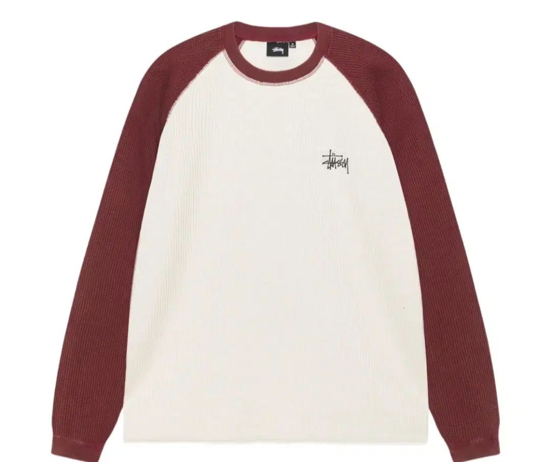 STUSSY ステューシー ラグラン ワッフル ロングスリーブ 級