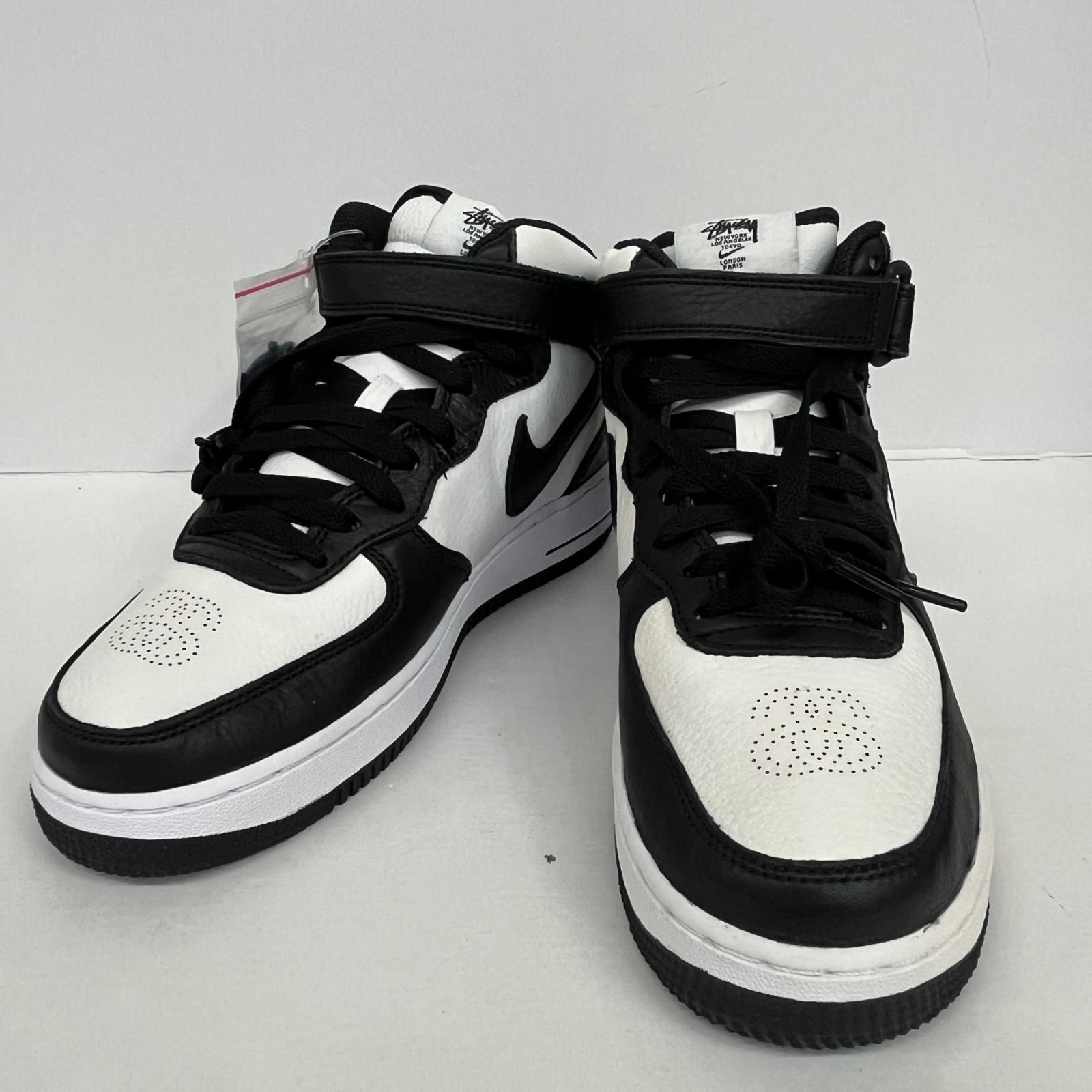 加古川店 NIKE | ナイキ スニーカー Stussy Air Force 1 Mid DJ7840-002 24cm 128