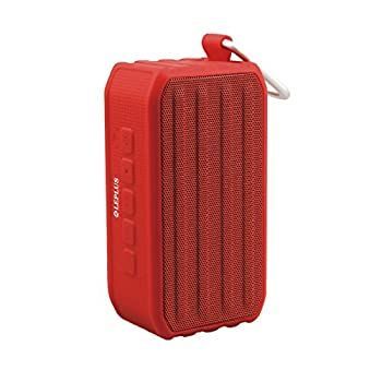 【】LEPLUS MSソリューションズ LP-SPBT04RD ワイヤレス 防滴スピーカー「TANK ROVER」 レッド