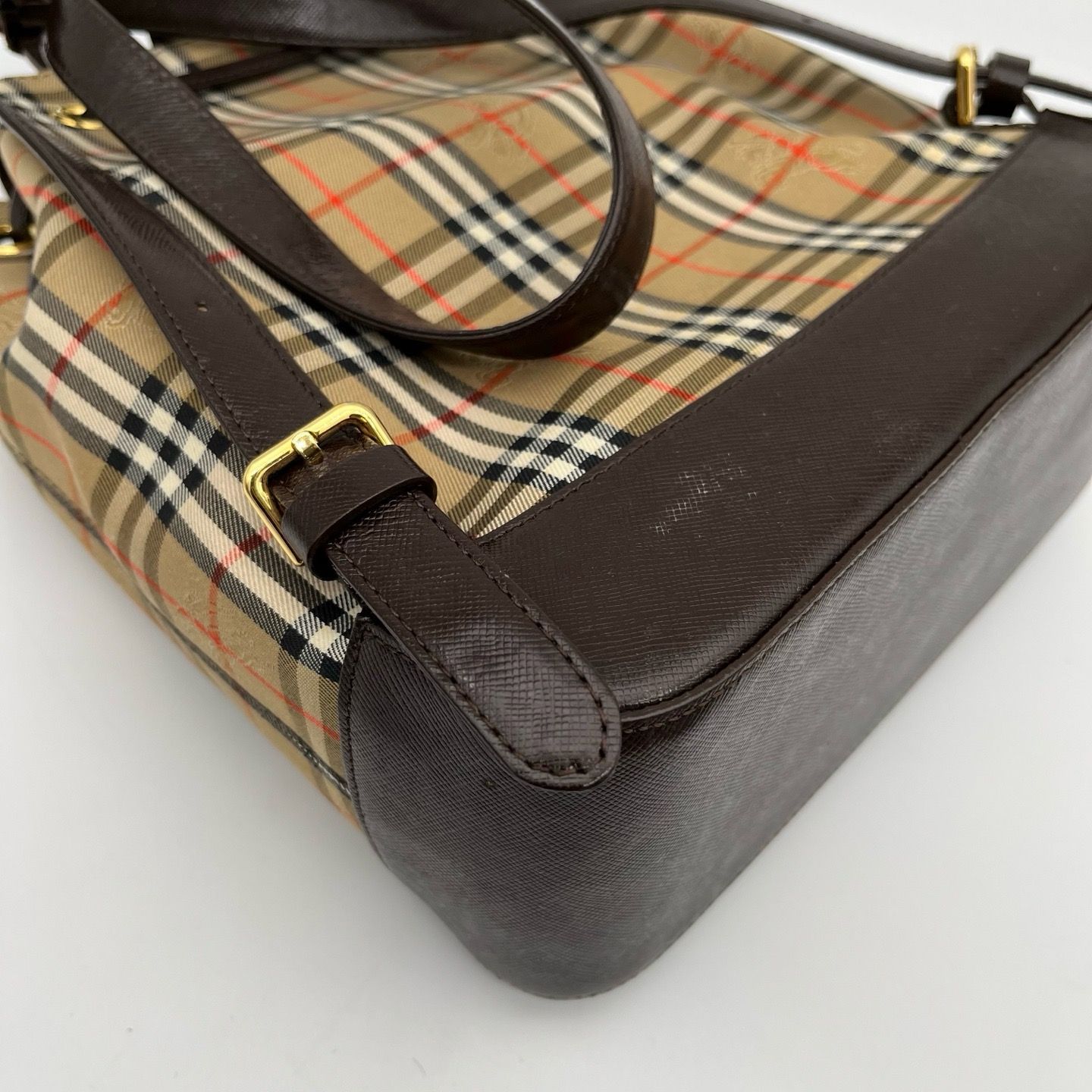 BURBERRY バーバリー ノバチェック リュックサック チャーム DECORATOM_COM_BR