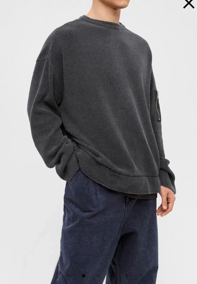 ジュンジェイ juunj グレー ニット セーター