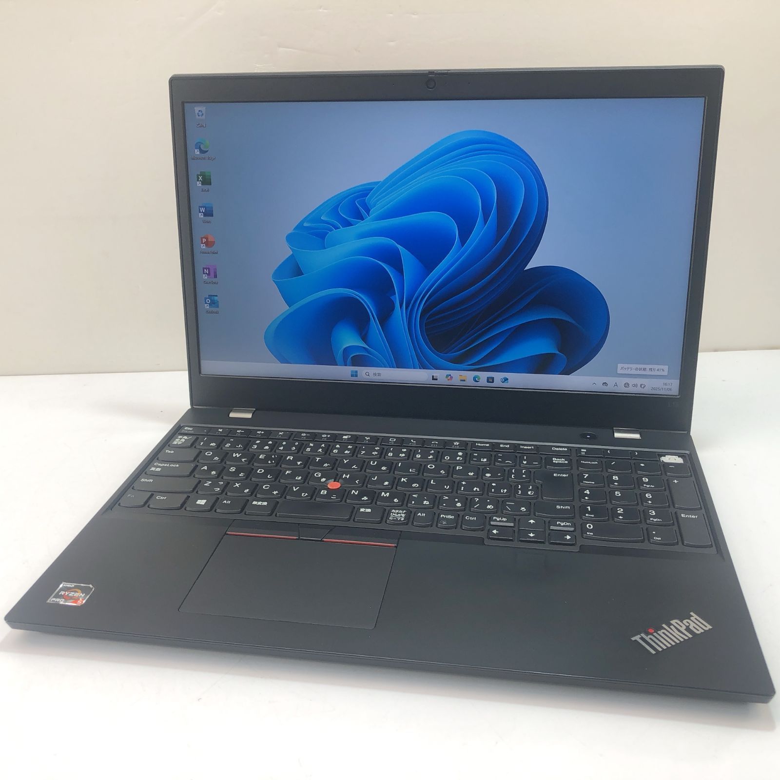 Lenovo ThinkPad L15 GEN1 Ryzen 5 PRO 4650U 8GB 256GB ノートパソコン