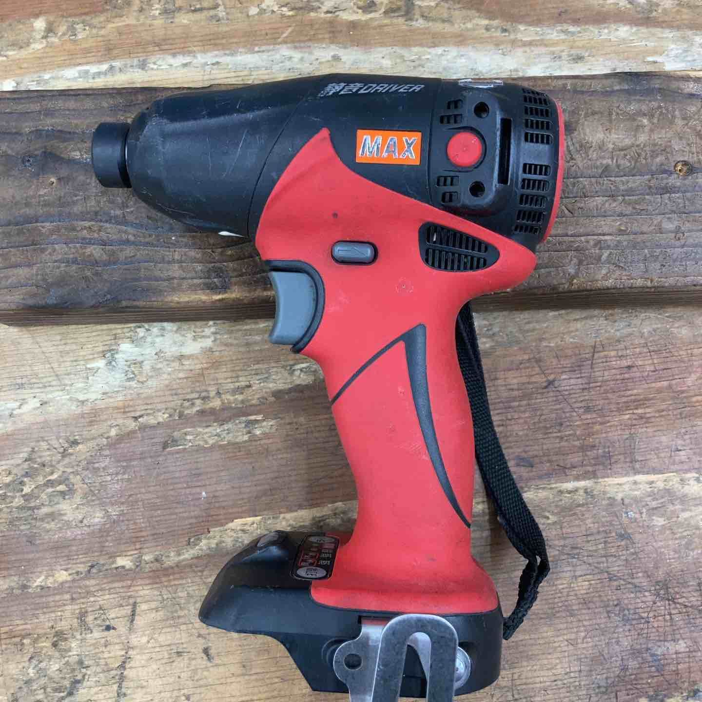 品 マックス MAX コードレス静音インパクトドライバー PJ SD 101 14 4 V バッテリー付き 柏店