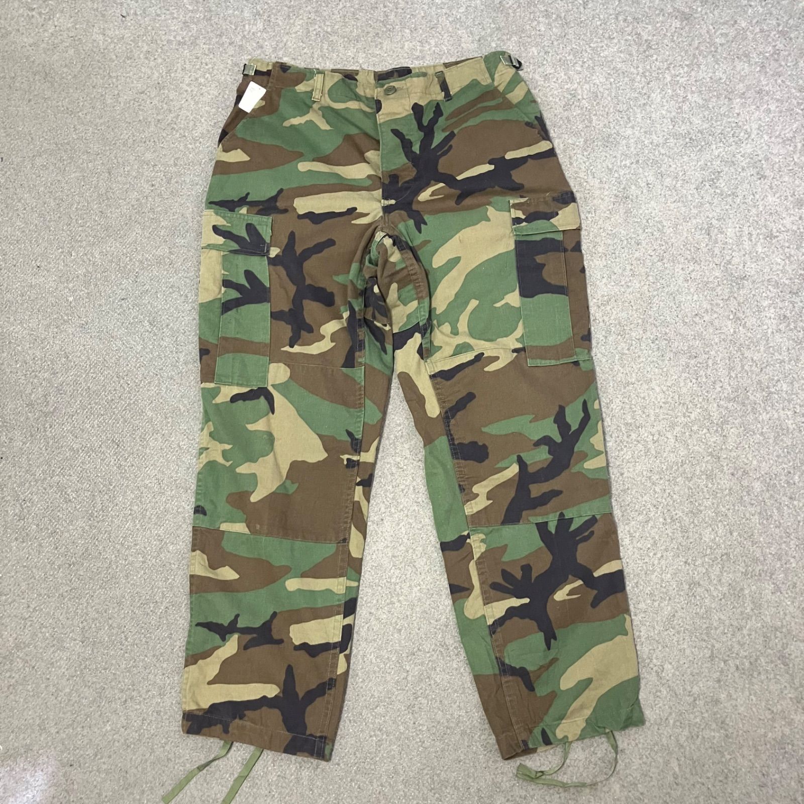 P2694 U.S.ARMY 90s ウッドランドカモ カーゴパンツ ミリタリー - メルカリ