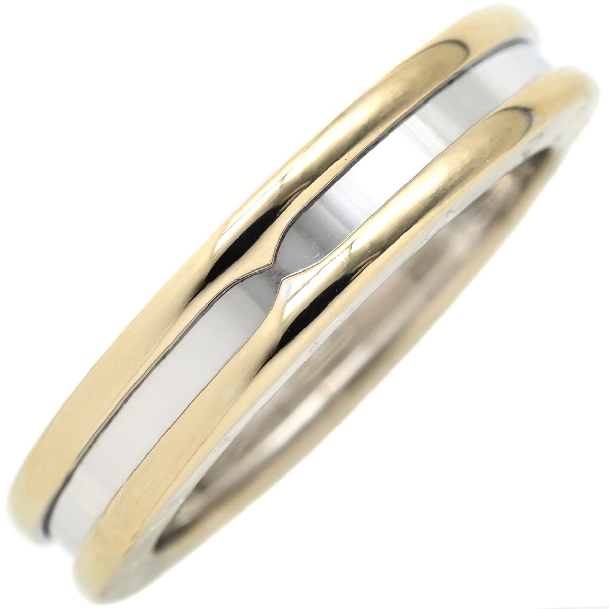 ブルガリ BVLGARI リング 指輪 ビーゼロワン B-zero1 K18WG ホワイトゴールド 59 Au750 18K 18金 19号