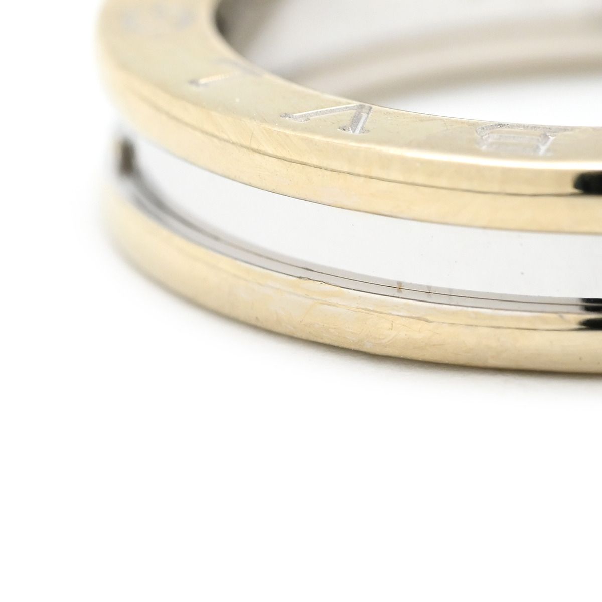ブルガリ BVLGARI リング 指輪 ビーゼロワン B-zero1 K18WG ホワイトゴールド 59 Au750 18K 18金 19号 WWW_SHINETEETH_COM