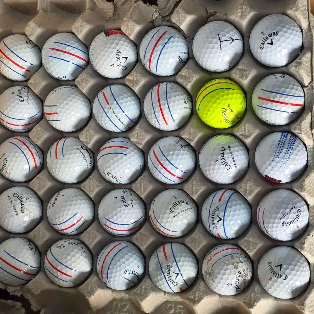 キャロウェイ トリプルトラック ゴルフボール ERC|クロムソフト