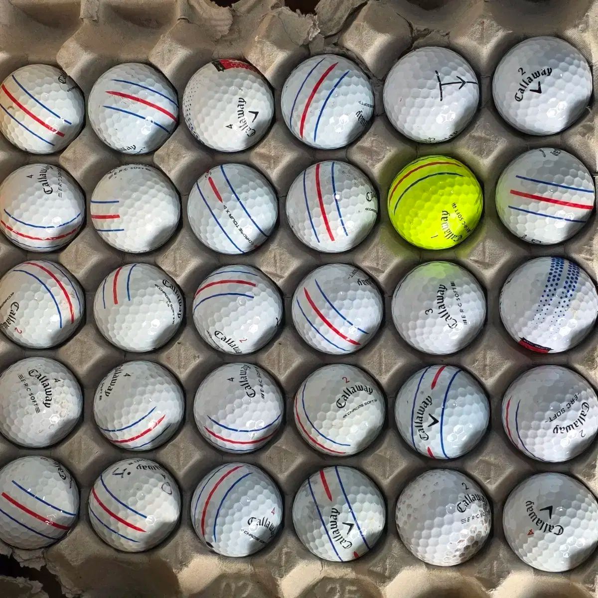 キャロウェイ トリプルトラック ゴルフボール 78個 ERC クロムソフト