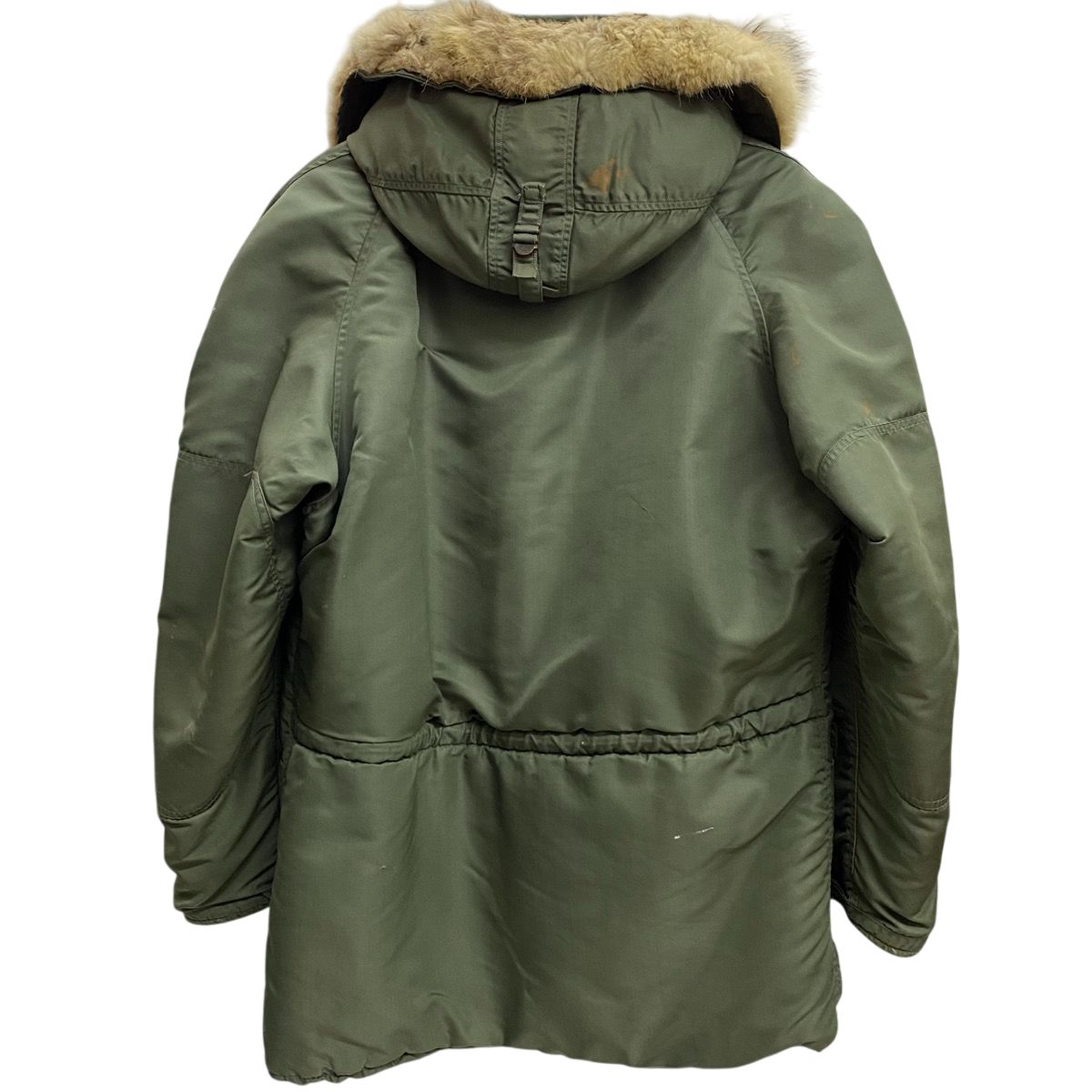 ヴィンテージ 50 s U.S.AIR FORCE N-3B 黒タグ ZIP交換 ジャケット カーキ 201MT-4715 VB