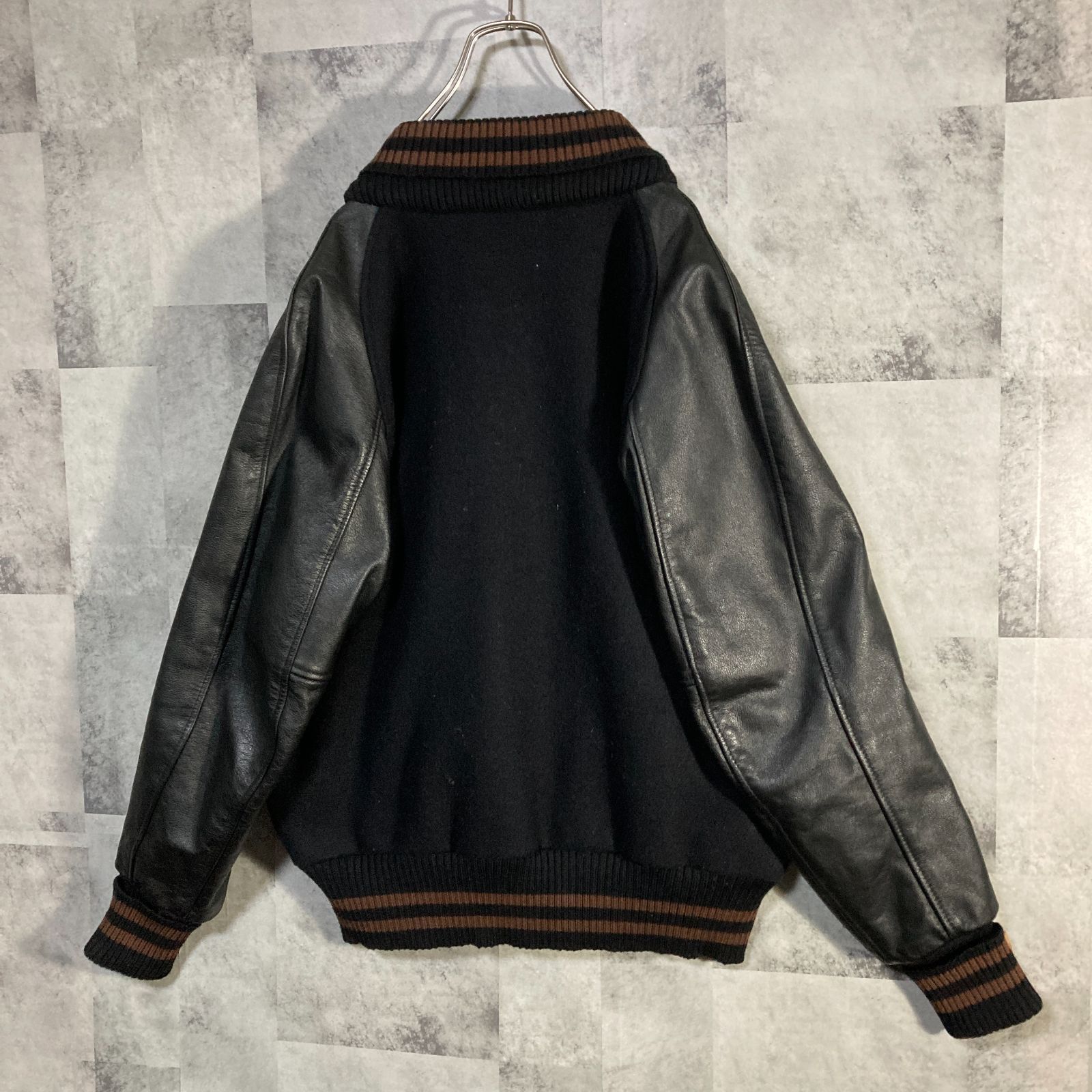 スクーカム USA製 スタジャン アワードジャケット 新品 訳あり 未使用