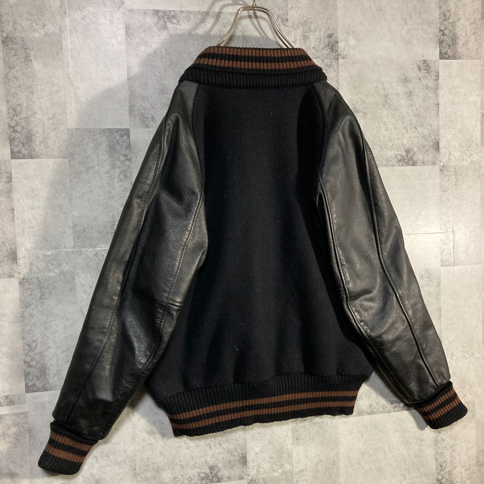 SKOOKUM スクーカム USA製 袖革 アワードジャケット 36 SKOOKUM スクーカム STADIUM JACKET AWARD JACKET アメリカ