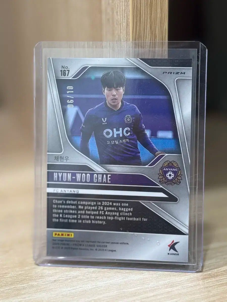Kリーグ プリズム チェヒョン CHAEHYUN キムチェヒョン GOLD 10 FC안양