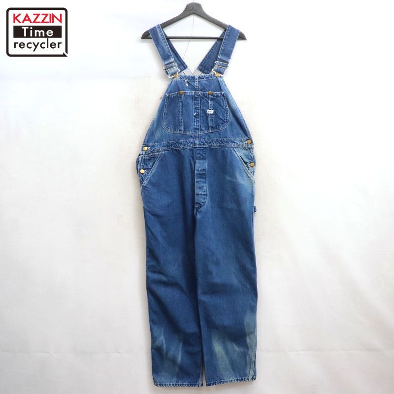 70s Lee JELT DENIM ローバック デニム オーバーオール メンズ XLサイズ相当 ビッグサイズ オーバーサイズ